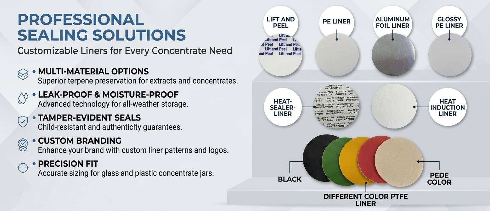 airtight concentrate compact jar airtight